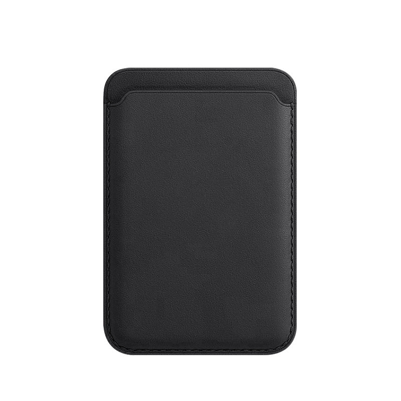 For Magsafe Magnetic Luxury Leather Card Holder Wallet Case For 14 Pro Max 13 12 Phone Bag Adsorption Accessories Cover