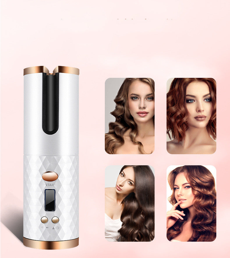 Automatic Rechargeable Hair Curler Iron