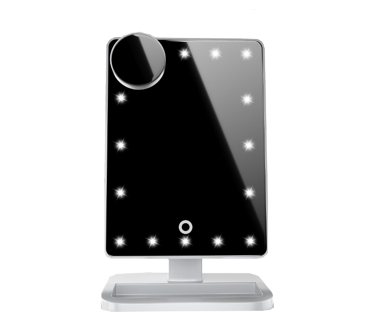 LED Light Touch Screen Makeup Mirror