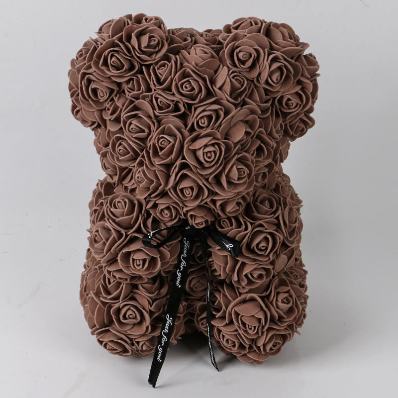 Valentine's Day Rose Flower  Bear Gift