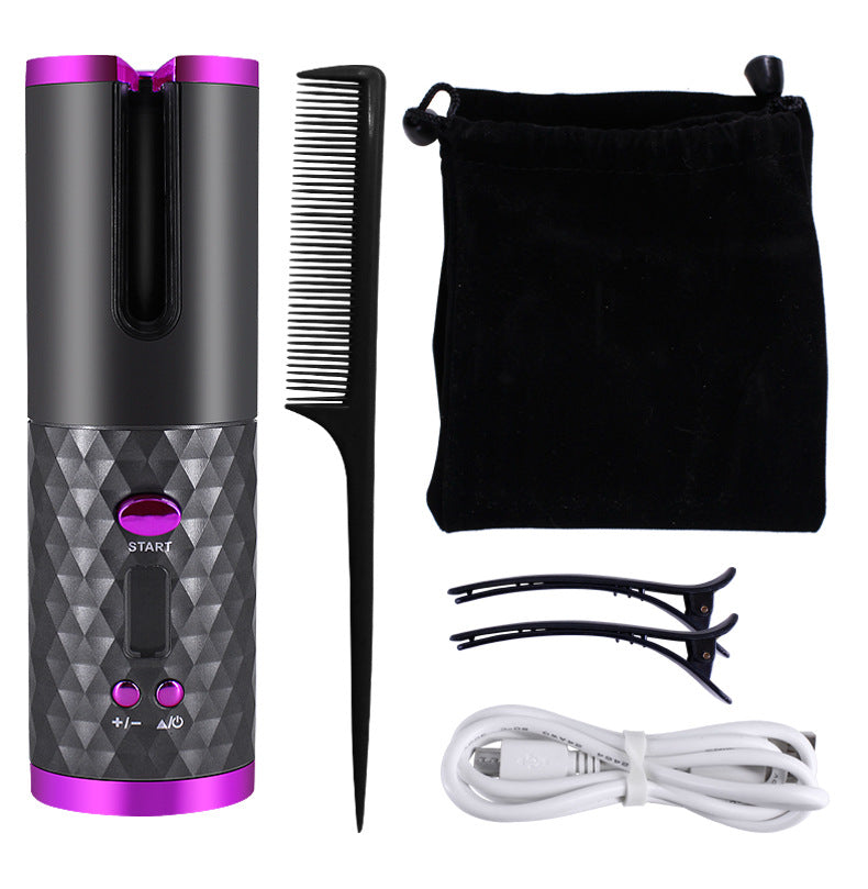 Automatic Rechargeable Hair Curler Iron