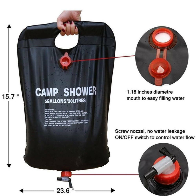 20L Outdoor Camping Portable  Bath Shower  Bag