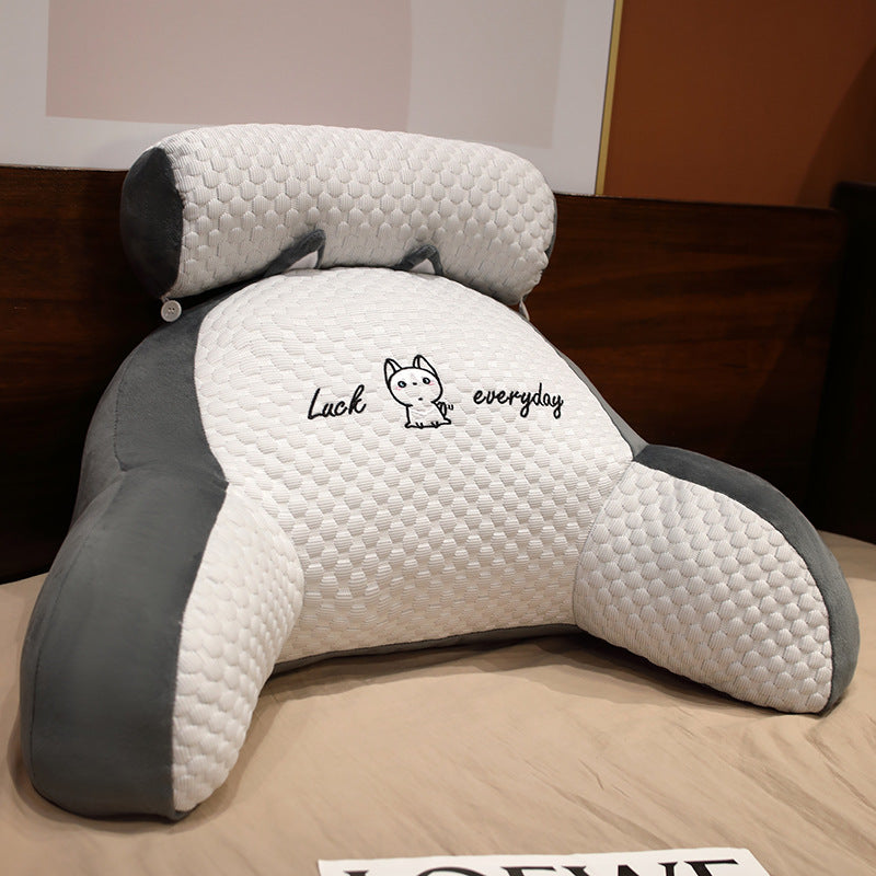 Soft  Bedside Sofa Fluffy Cushion Luncheon Pillow