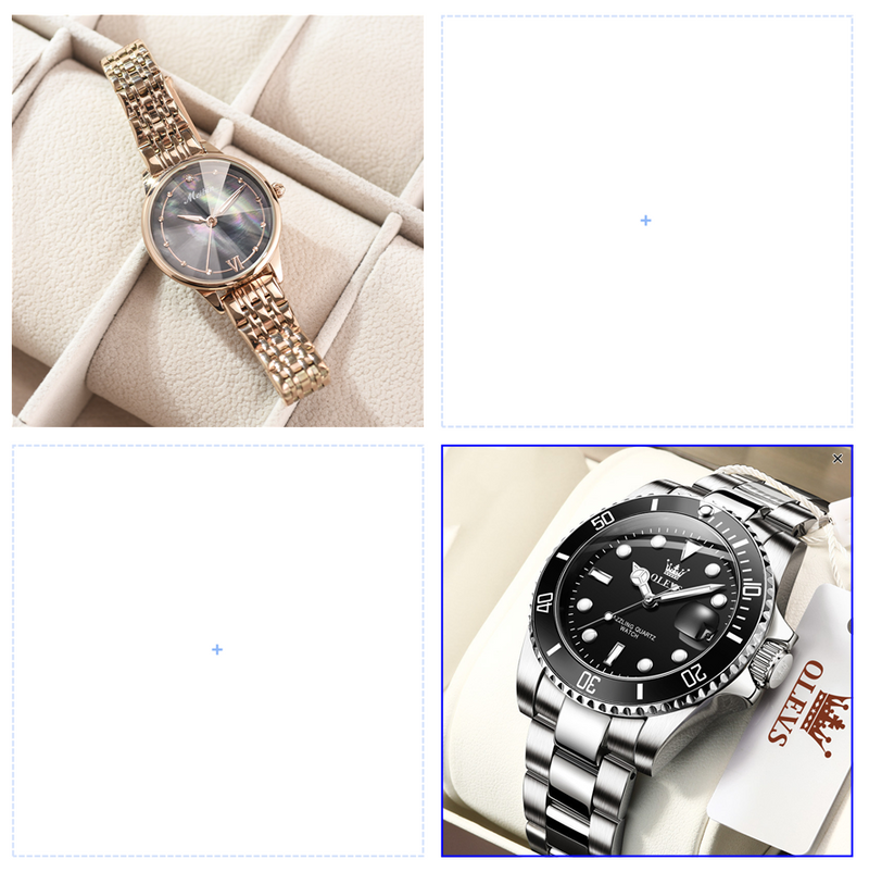 Women Quartz Diamond Geneva Bracelet Watch