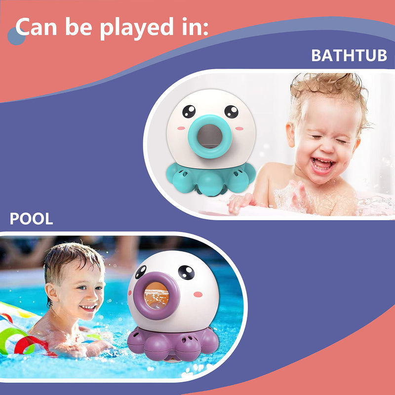 Kids  Fountain Bath Jet Rotating Shower Toy